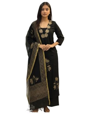 51JgI+ZjTlL._SY741_ ANNI Designer Women's Rayon Viscose Straight fit Printed Embroidered Kurta with Pant & Dupatta | Ethnic Kurta Set for Women | Daily, Office & Festive Traditiona