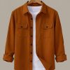 DEELMO Men’s Stylish Cotton Blend Casual Shirt || Full Sleeve Button-Down Shirt with Dual Flap Pockets || Comfortable Breathable Fabric || Perfect for Casual Office and Outing Wear