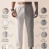 Men's Lycra Cargo Track Pants – Loose Fit Joggers for Men | Korean Style Travel & Lounge Wear with Pockets